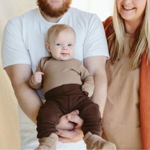 Goumi Thermal Viscose + Organic Cotton Kids Pants 6-12M NWT